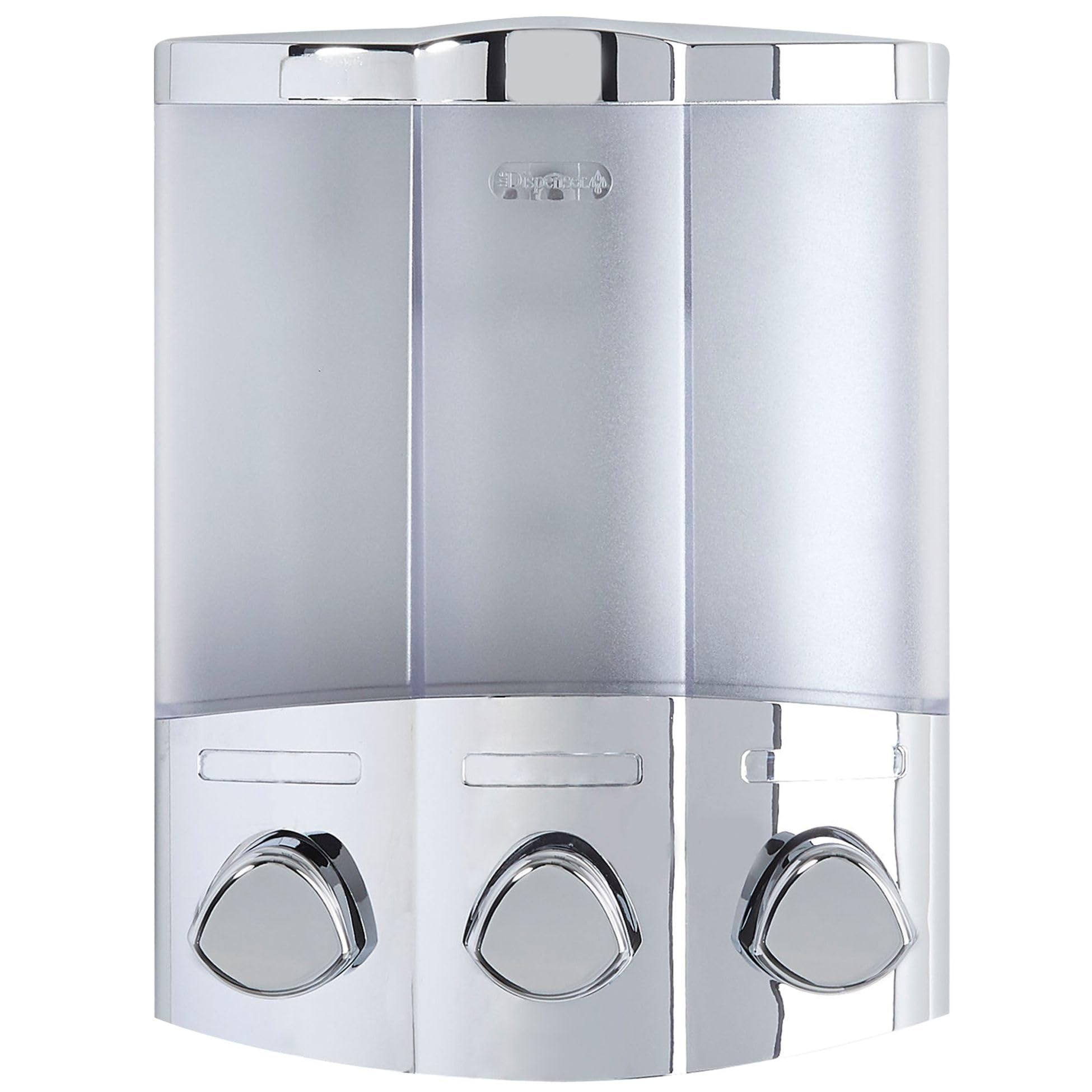 Better Living Euro Trio chrome dispenser mounted on a wall for easy access