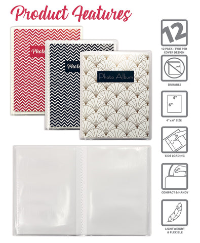 Better Office Products mini photo album with durable covers prevents creasing and protects memories