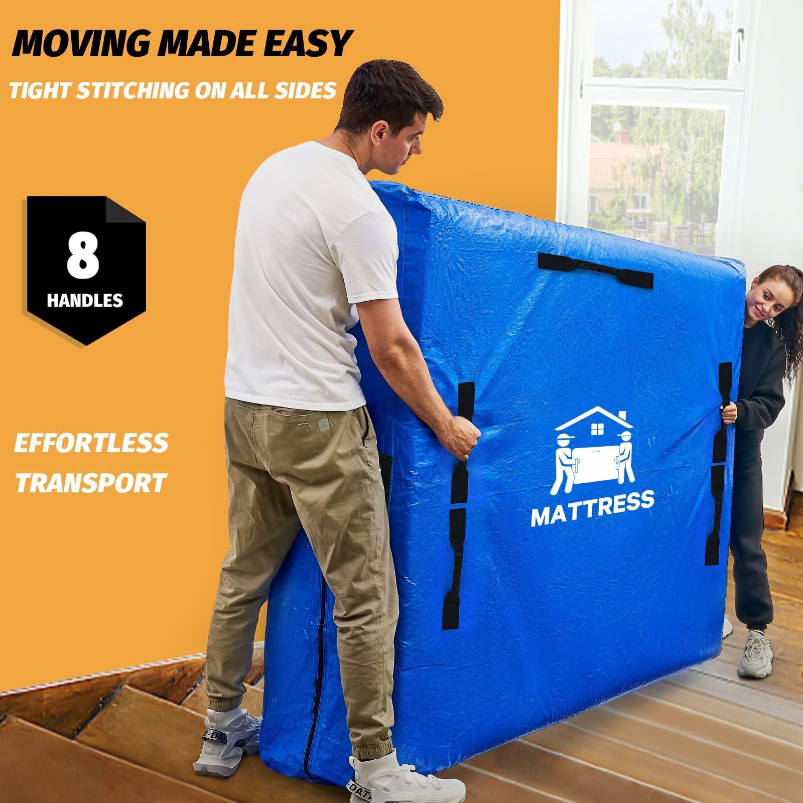 BETU double-zipper provides smooth insertion and removal during packing.