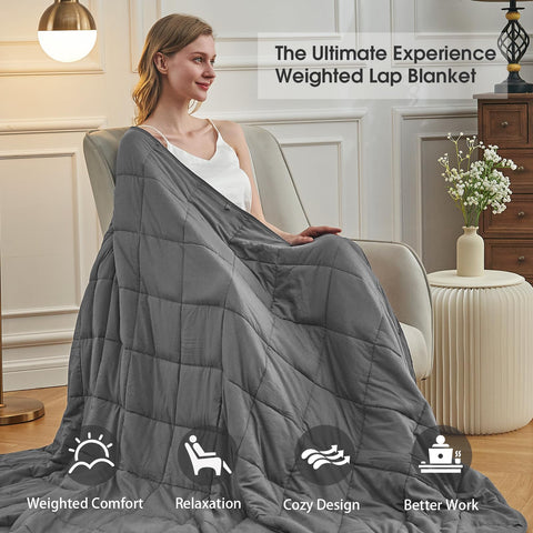 BETU weighted blanket glass beads inside provide even pressure without noise