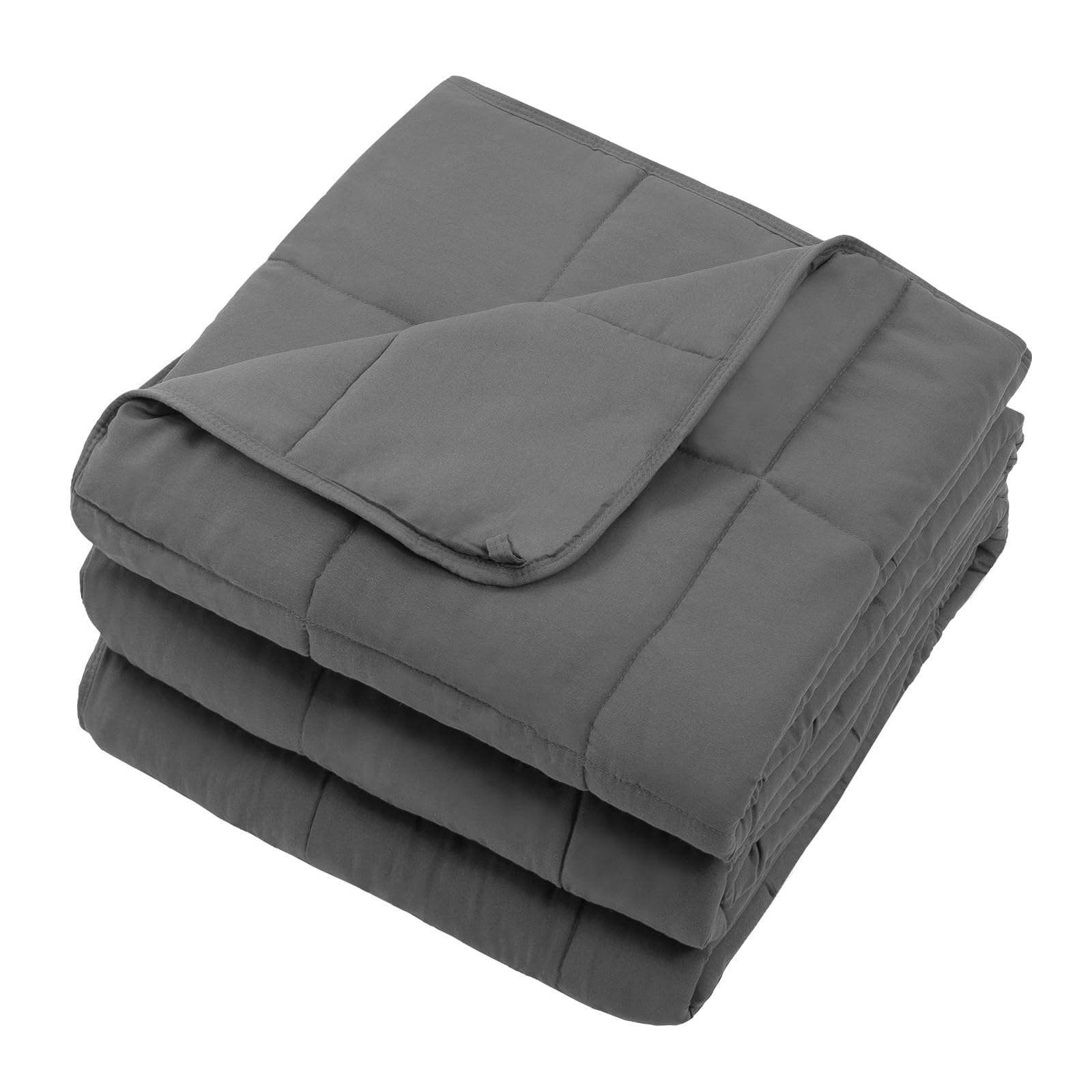 Soft microfiber fabric of BETU weighted blanket feels cozy and breathable.