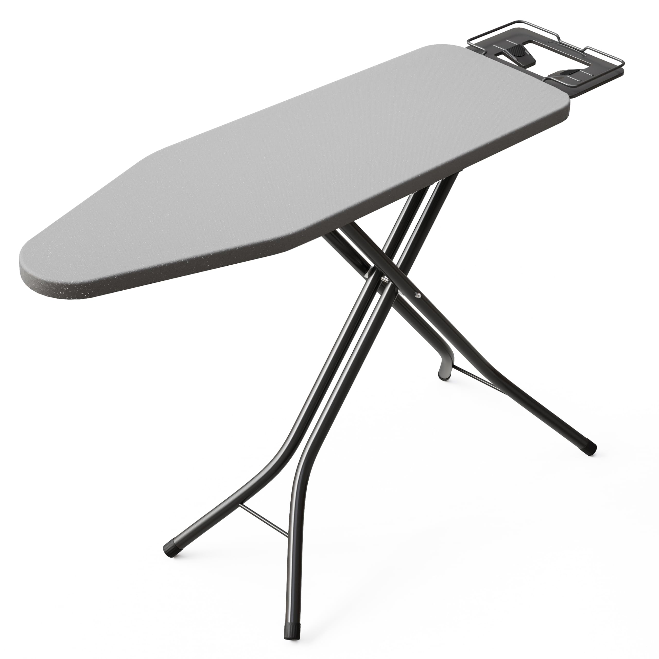 BEWISHOME foldable ironing board with large 43x13 inch surface for easy ironing