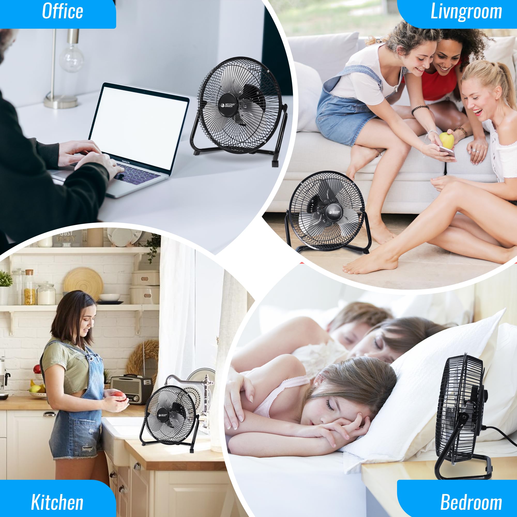 Beyond Breeze portable cradle design enables easy setup with no assembly.