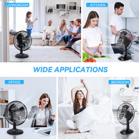 BEYOND BREEZE three-speed control image illustrating varied cooling levels.