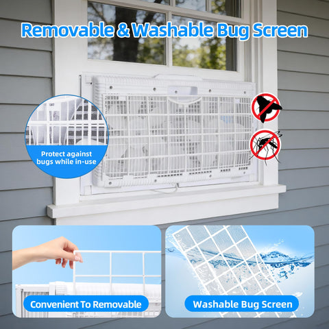 BEYOND BREEZE 8 hour timer enables auto shut-off for energy efficiency