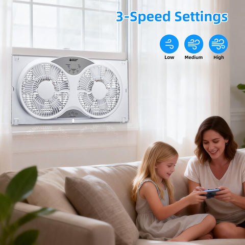 Beyond Breeze with three speeds and modes for flexible ventilation