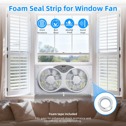 Beyond Breeze expandable panels for versatile window fit