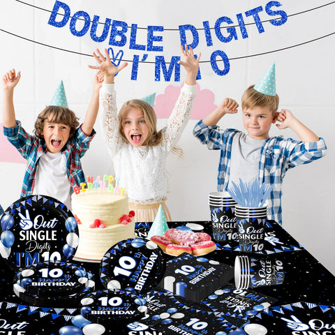 Bezkega 40-pack napkins complement the theme with color and practicality