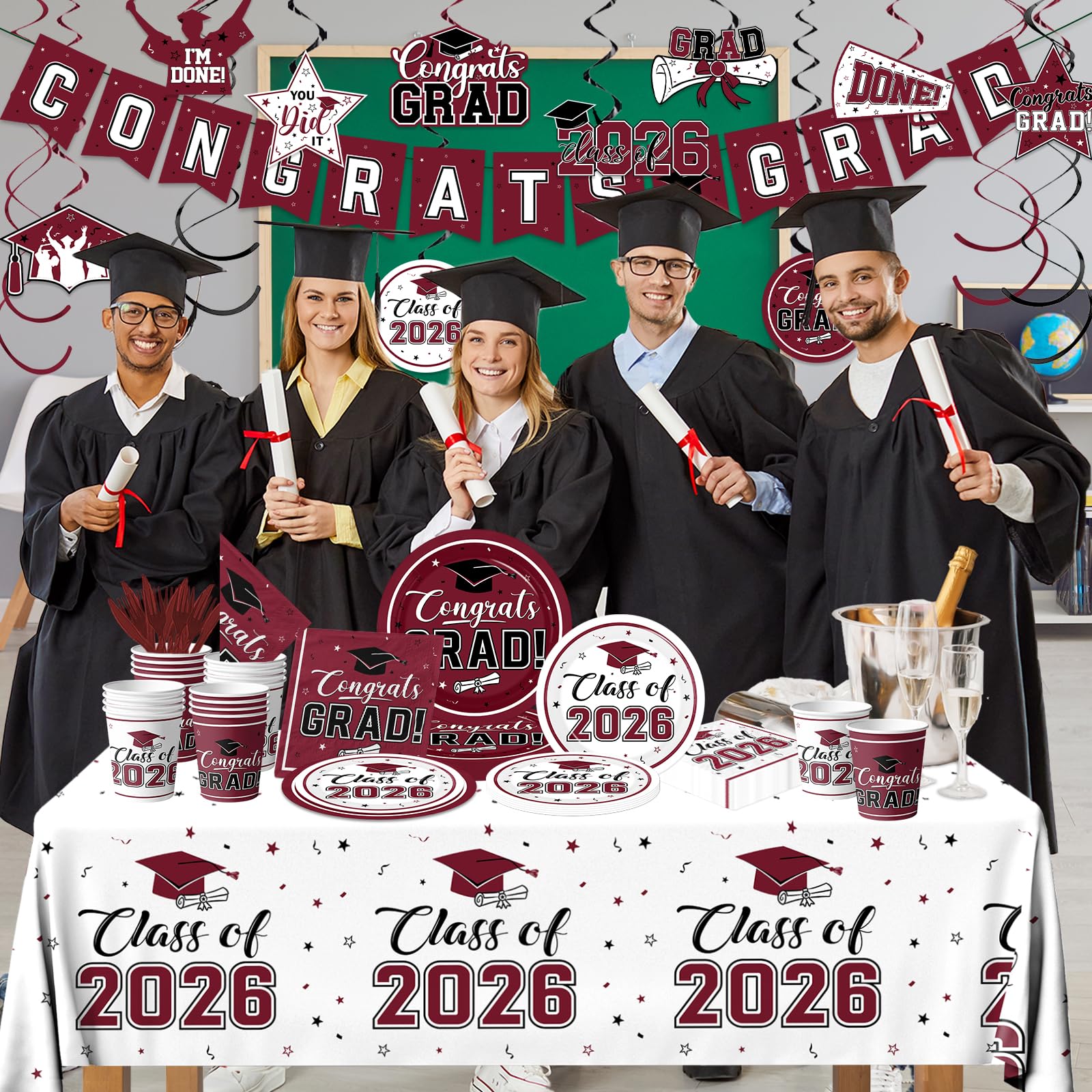 Bezkega grad hanging swirls elevate ceiling decor and ambiance
