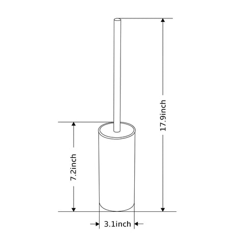 BGL dense 360-degree brush head for thorough cleaning.