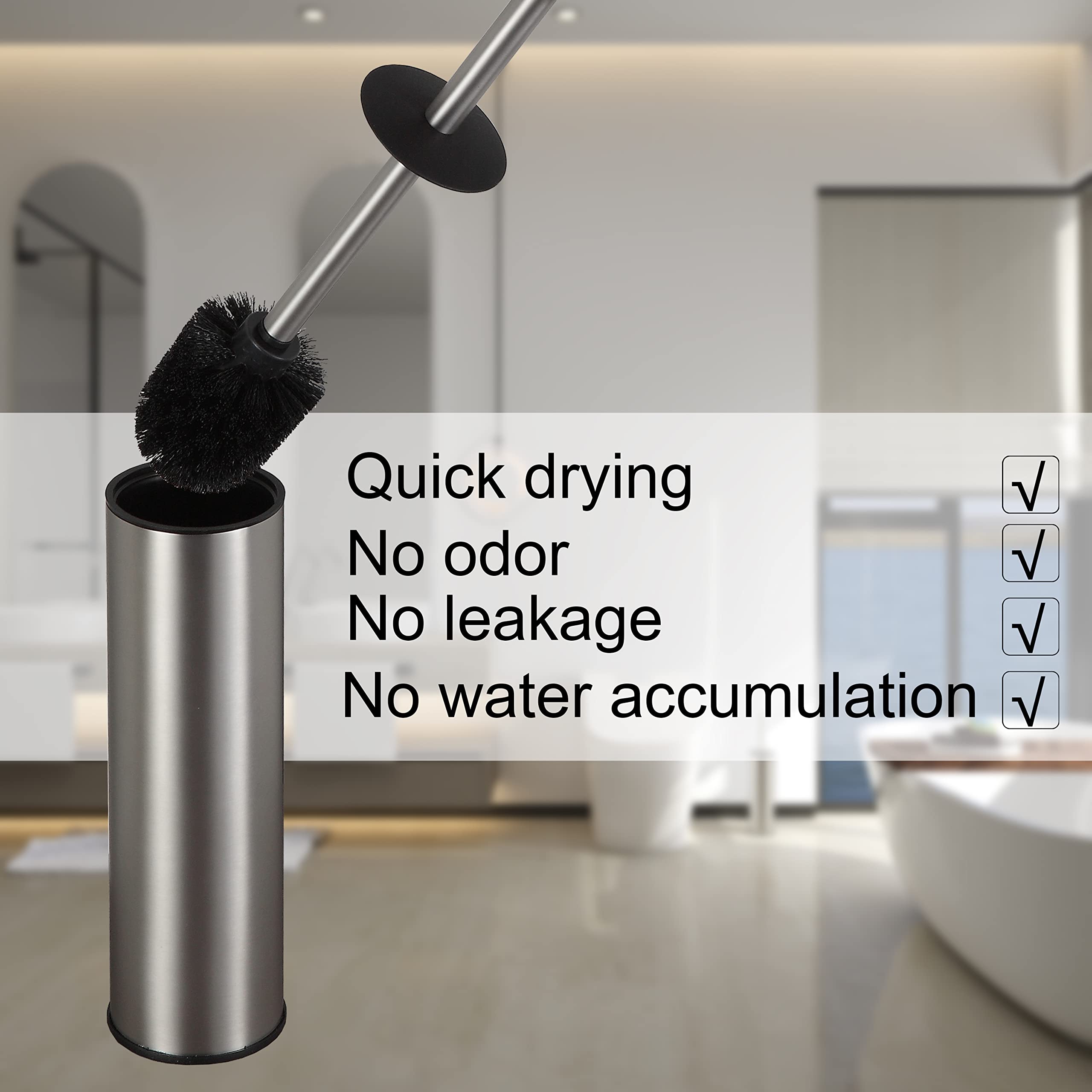 Dual brush heads for versatile cleaning and easy replacement