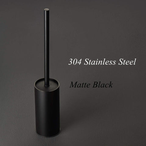 BGL matte black brush handle close-up shows comfortable grip.