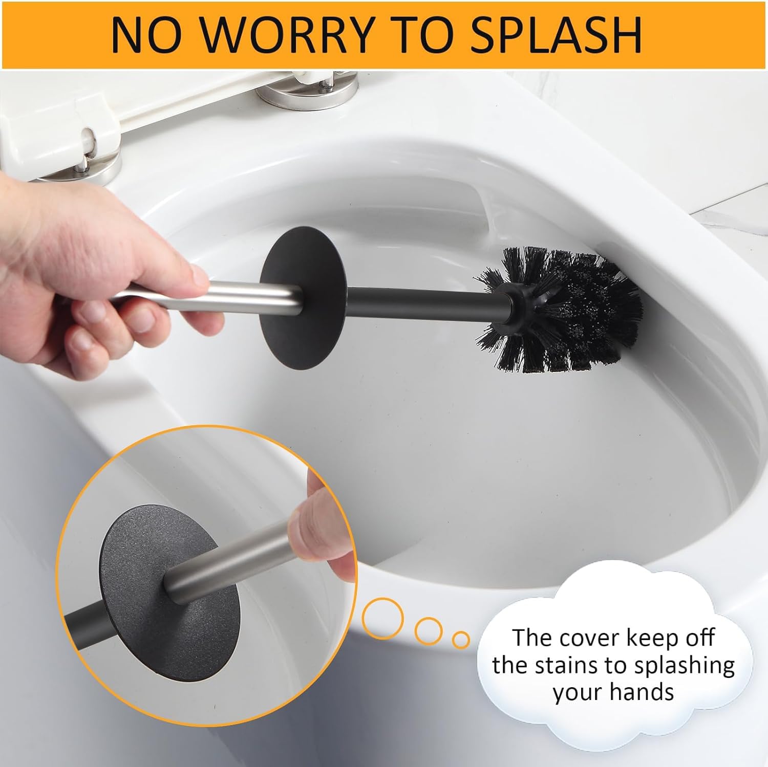 BGL splash protector reduces splashes during brushing