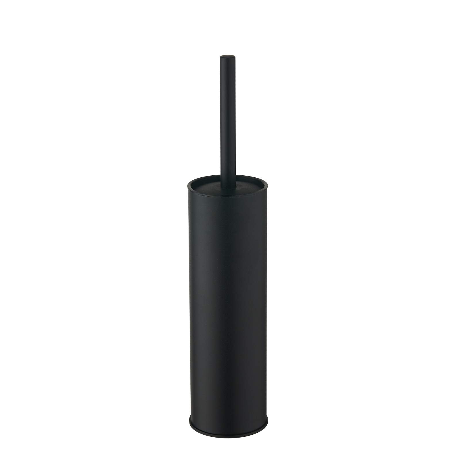BGL stainless steel toilet brush with holder shown in full, ideal for tidy bathrooms.