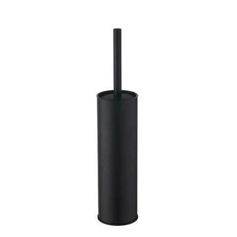 BGL stainless steel toilet brush with holder shown in full, ideal for tidy bathrooms.