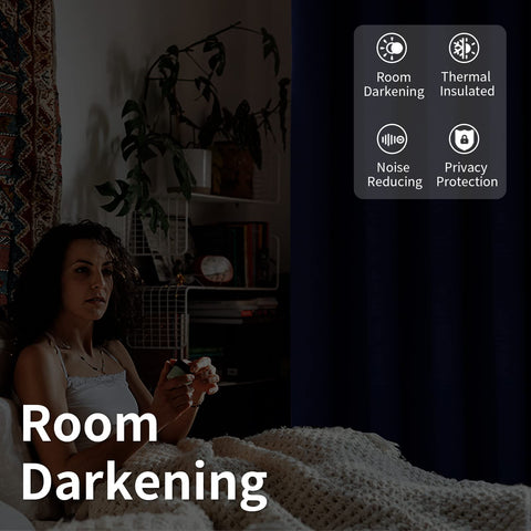 BGment blackout panel helps darken rooms and supports quiet times.