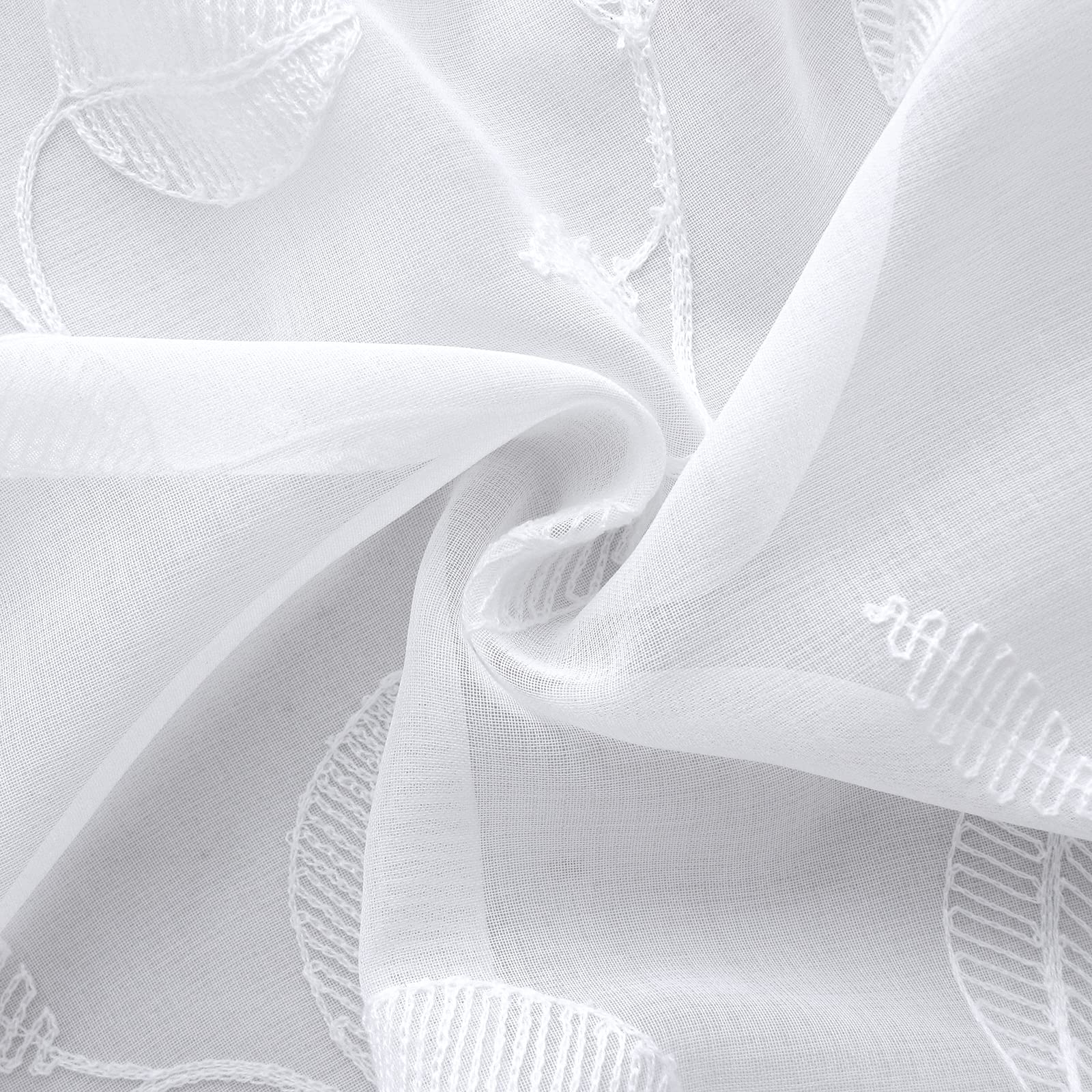 BGment breathable sheer fabric enhances airflow while maintaining privacy.