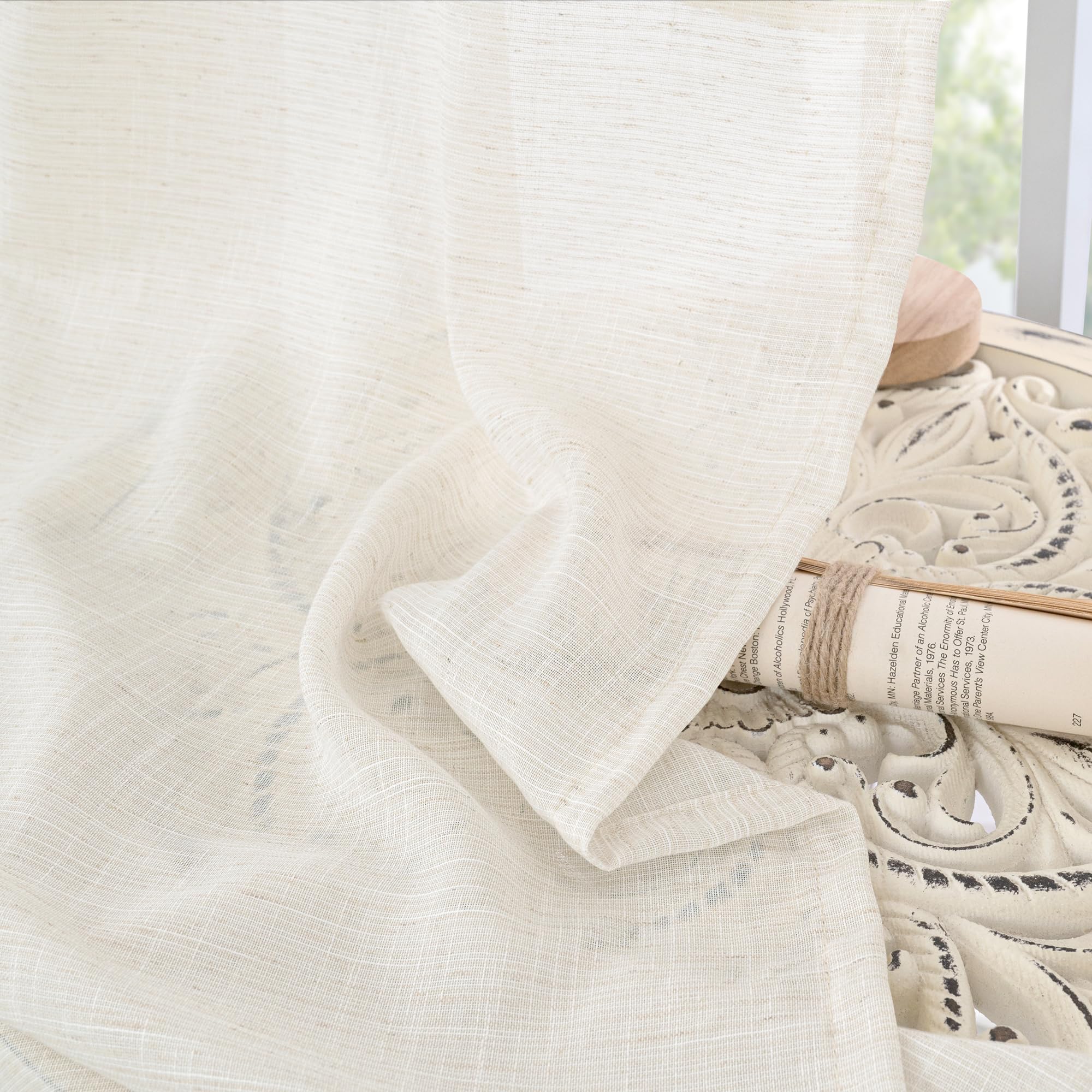 BGment Linen Curtains eco-friendly and pet-friendly design.