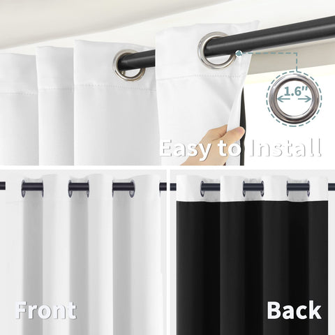 BGment machine washable drapes stay soft, wrinkle-free, and easy to care.