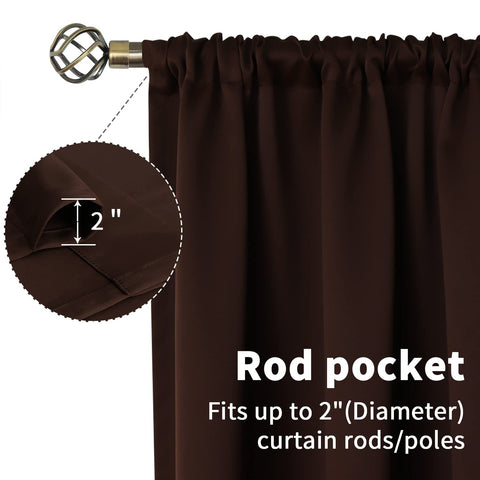 Interior scene demonstrates improved privacy and quieter spaces with blackout drapes.