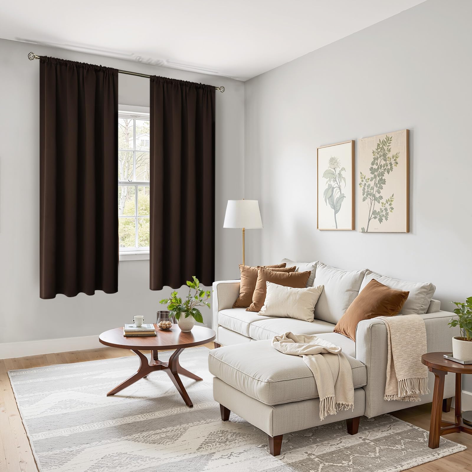 Textured fabric highlights insulation for balanced indoor temperatures.