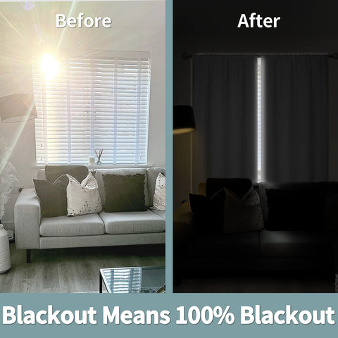 BGment thermal-insulated curtains reduce heat transfer and help conserve energy.
