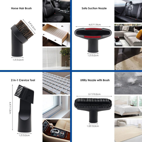 BGSIME sofa suction nozzle used on upholstery to lift dust and hair