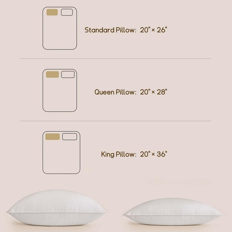BHZ easy-care guidelines to preserve loft and freshness.