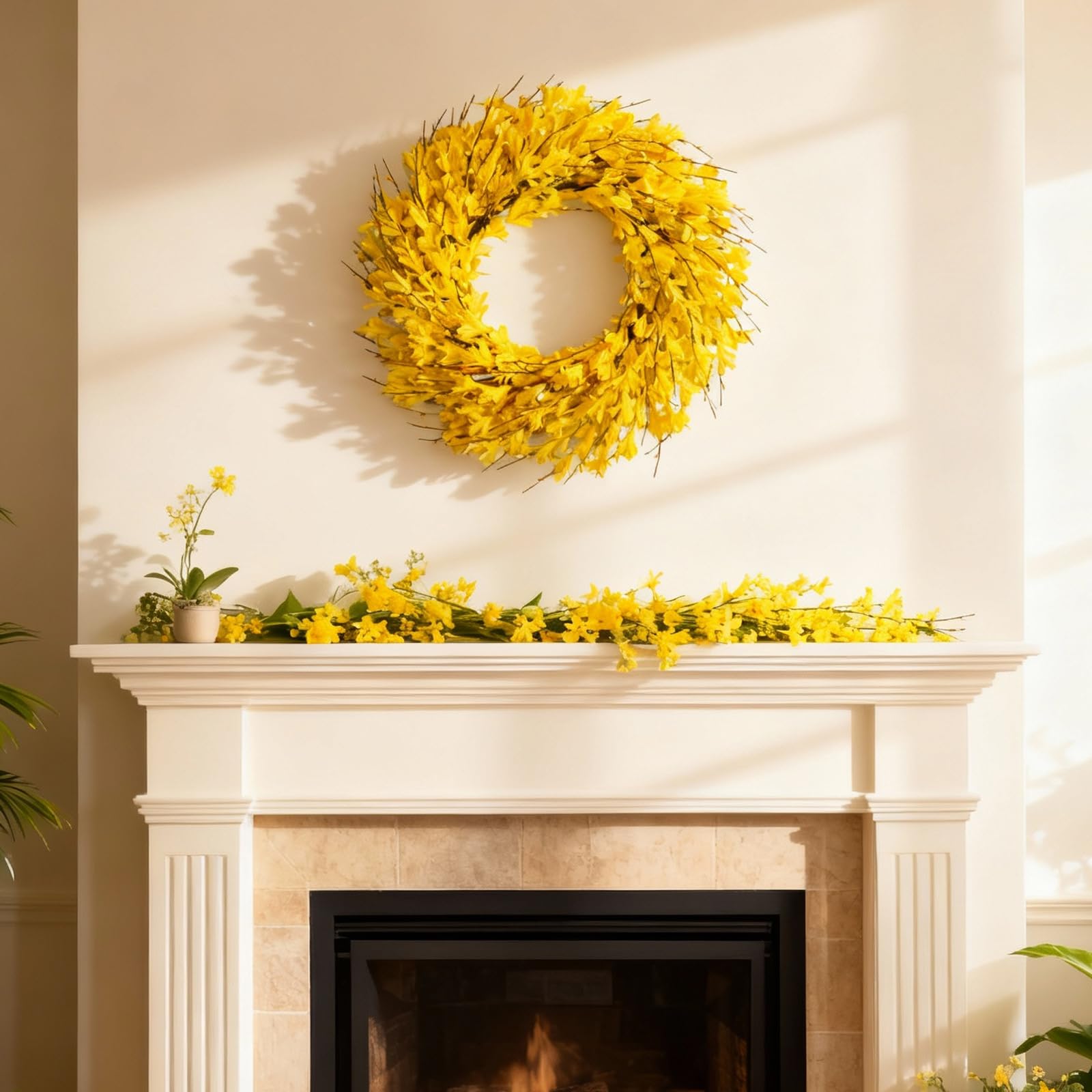 Bibelot easy-care wreath suitable for indoor and covered outdoor use