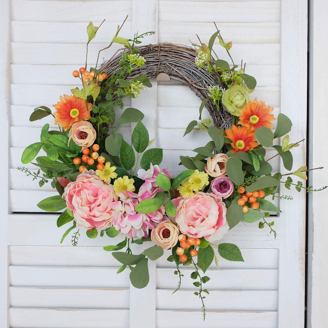 Bibelot handcrafted artificial blooms deliver realistic texture without wilting.