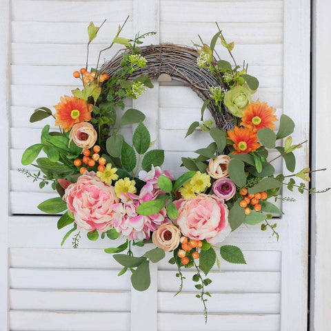 Bibelot handcrafted artificial blooms deliver realistic texture without wilting.