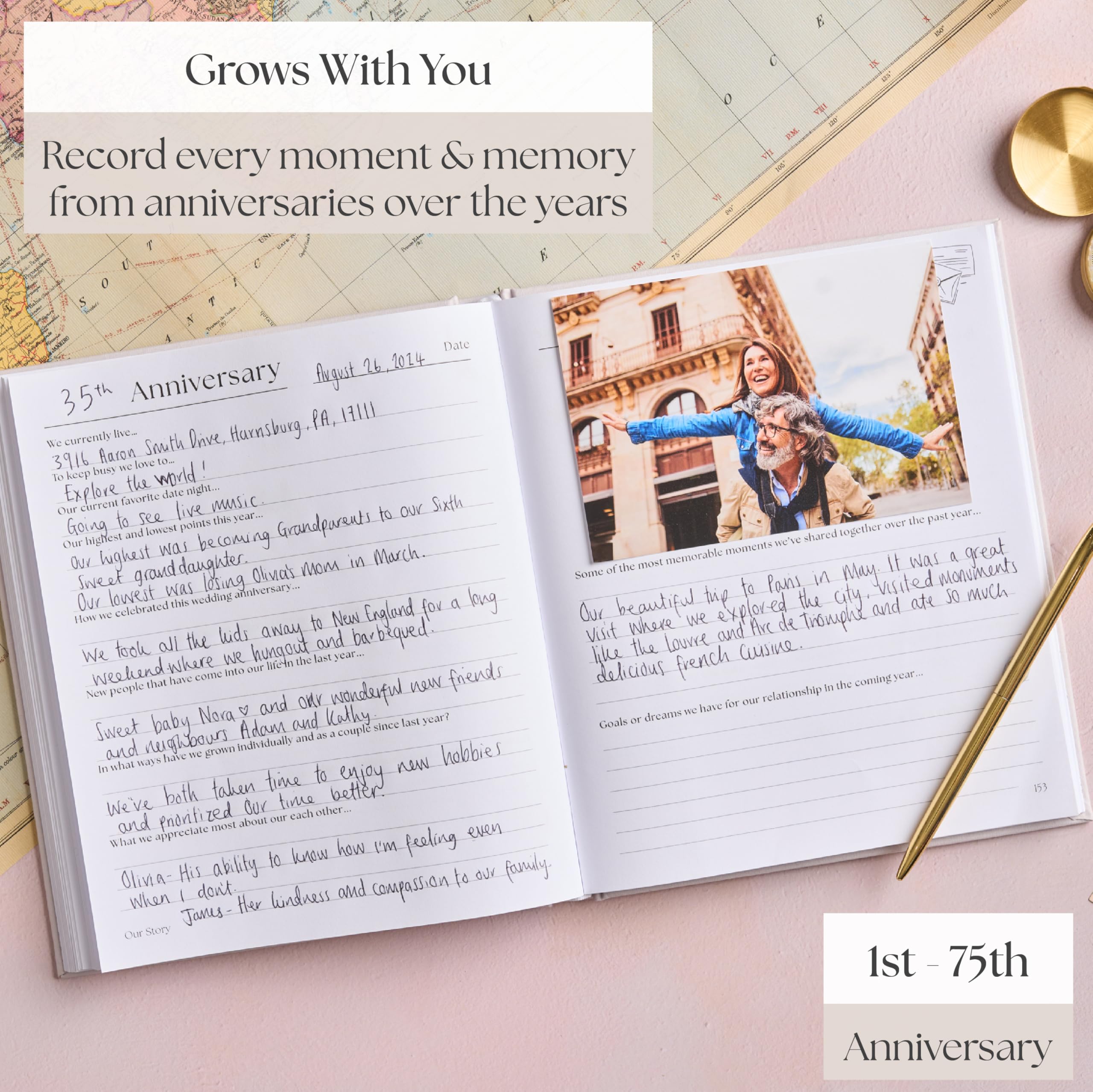 Bibi & Beau layout supports 4x6 and 5x7 photos securely