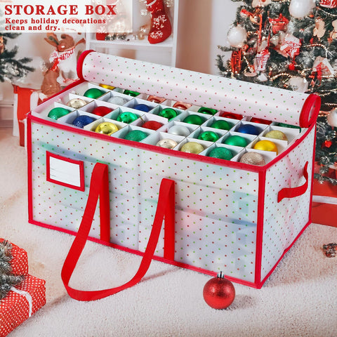 BIEBOS eight-tray organizer showing layered layout for easy access while decorating