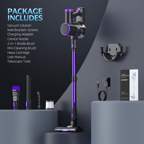 Telescopic tube on the Bieiao vacuum adjusts height for comfort