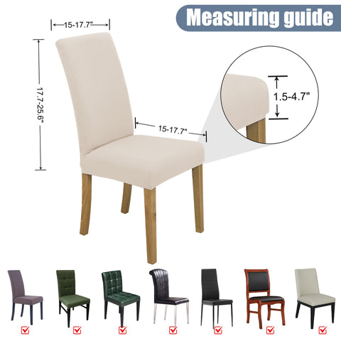 BIETYONE printed dining chair slipcover offers vibrant style suited to seasonal home updates