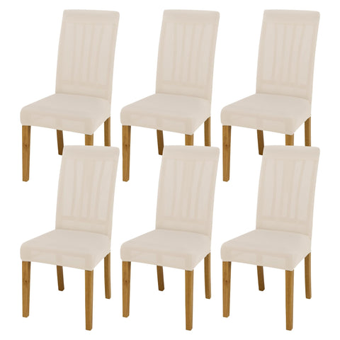BIETYONE stretch parsons chair cover provides a secure, chair-protecting fit for everyday dining