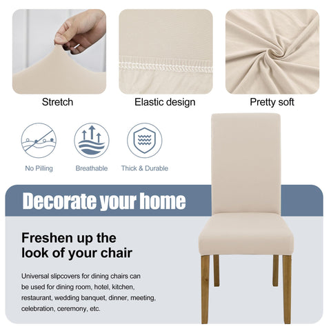 BIETYONE washable chair cover keeps chairs fresh with easy cold water machine washing