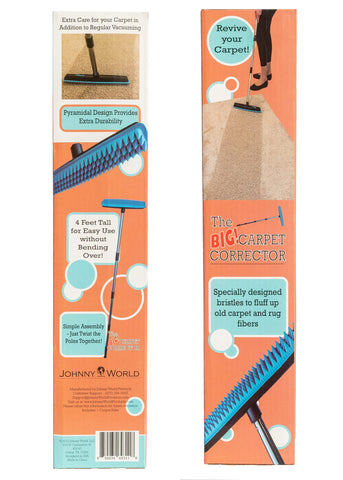 The Big Carpet Corrector is versatile for RVs, upholstery, and mats.