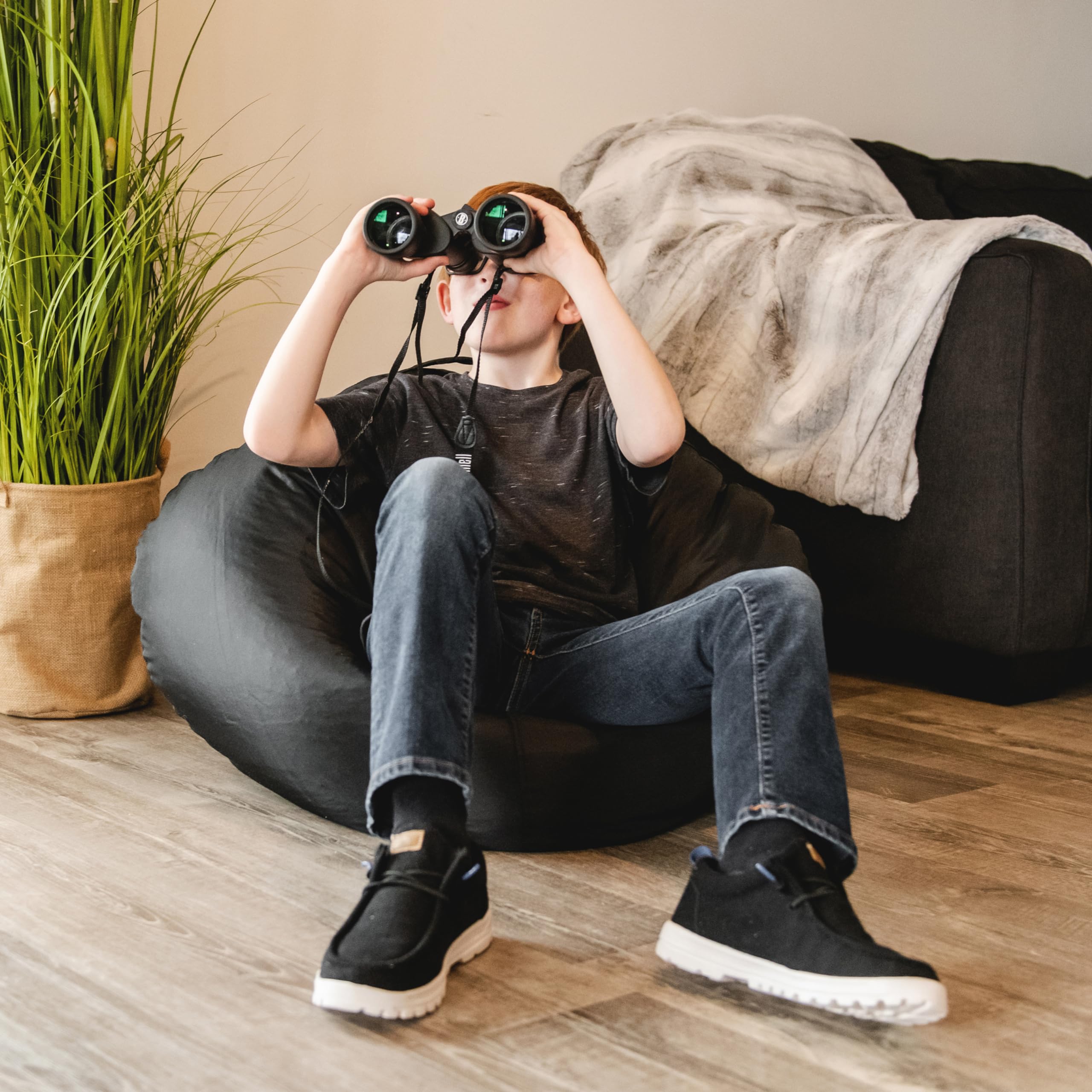 Big Joe perfect-fill bean bag emphasizes balanced comfort with ideal bean fill