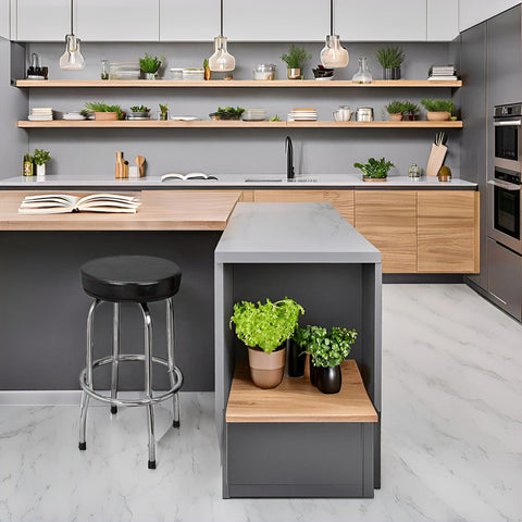 Heavy-duty steel construction on BIG RED Torin stool ensures lasting durability.