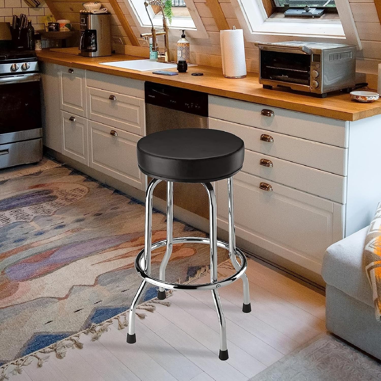 One-year warranty included with BIG RED Torin stool for added peace of mind.