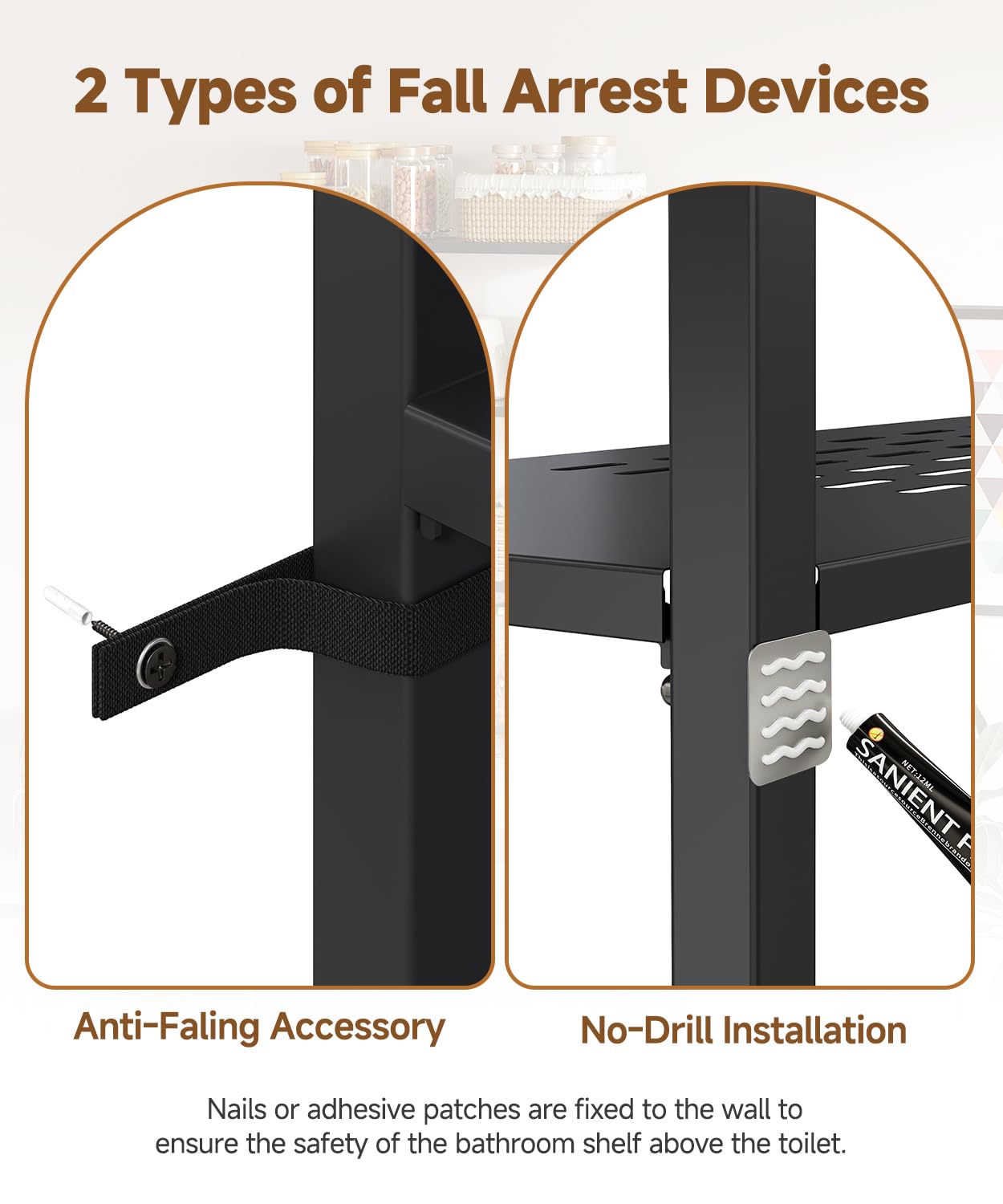 BIGITTA rustproof carbon steel keeps the unit looking sleek in humidity.
