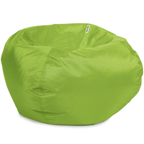 Easy-clean finish on Big Joe Classic bean bag for quick maintenance