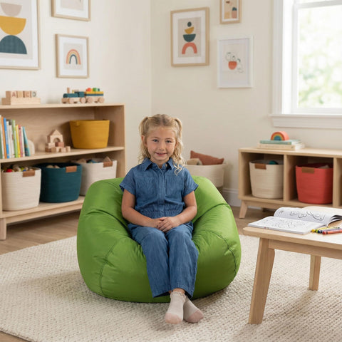 USA-made Big Joe Classic bean bag designed for durability