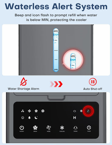 BIGOOSE ice packs inserted for enhanced cooling on demand