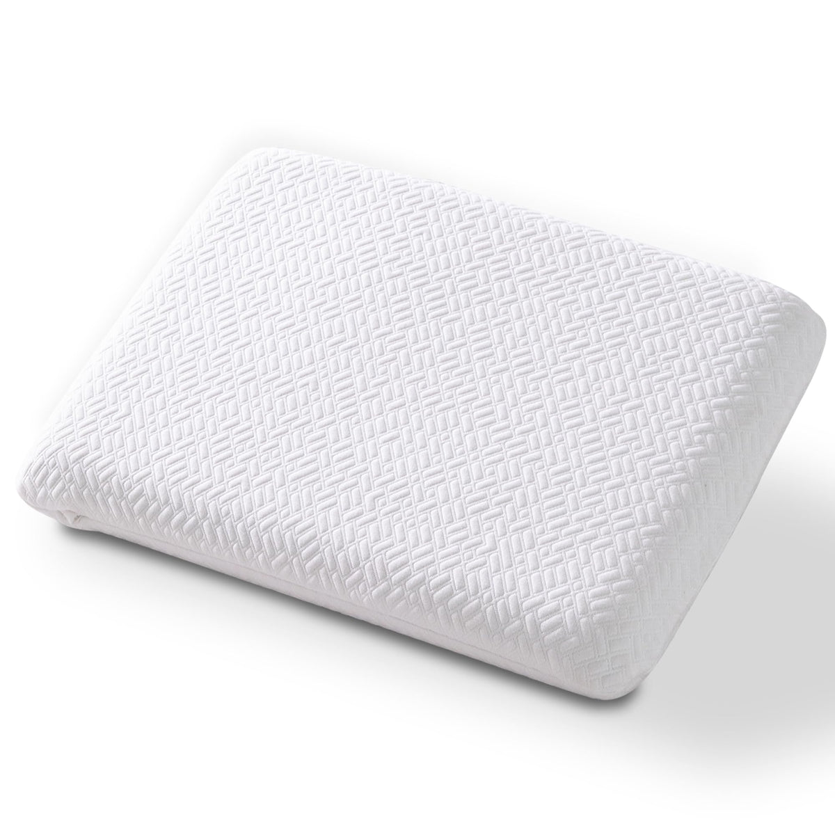 Bigpawl Ultra Thin Pillow shows 2.75 inch height for neck support and spinal alignment.
