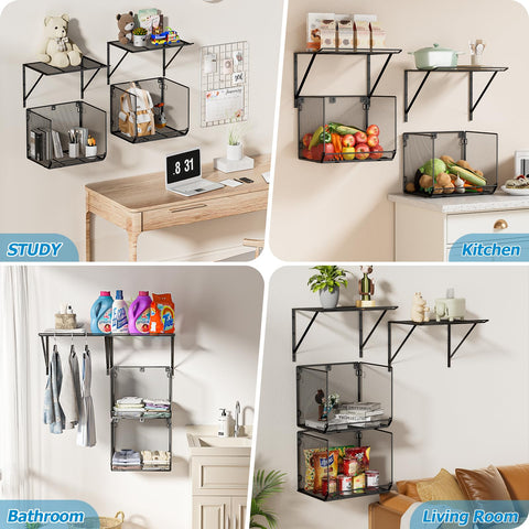 BigPonPon anti-rust powder coating keeps shelves wipeable and durable