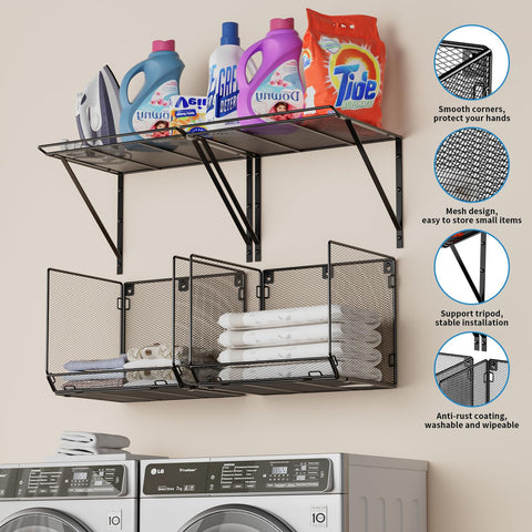 BigPonPon precise mesh design provides sturdy load-bearing for clothes and accessories