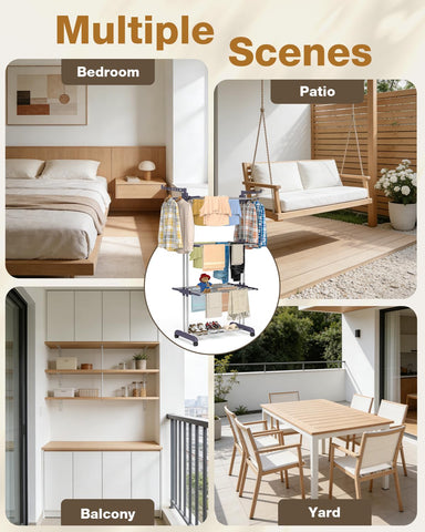 Bigzzia compact folded design saves space when not in use.