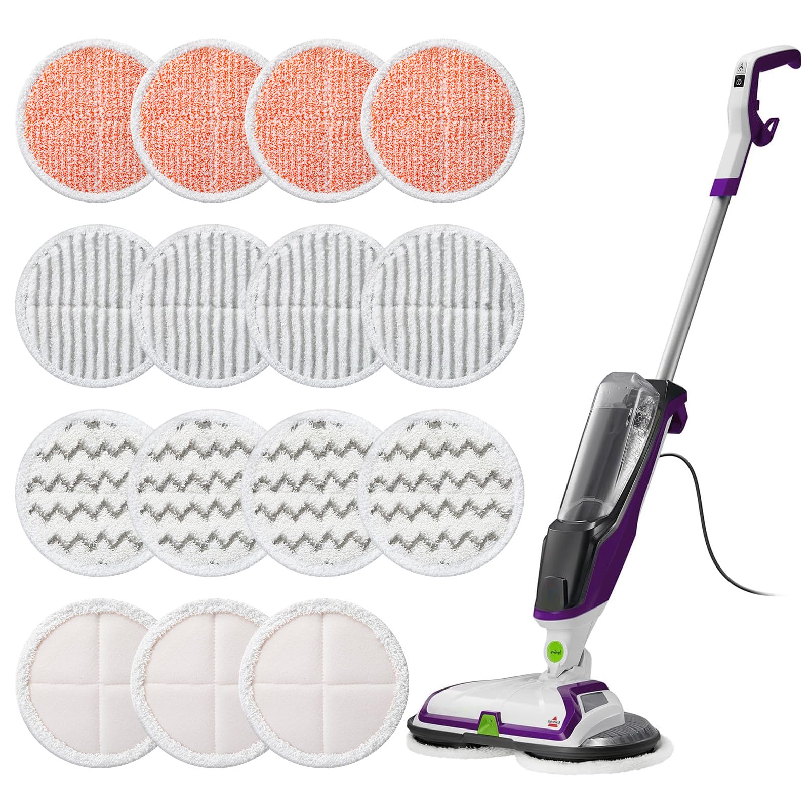 BIHARNT Washable Microfiber Pad ready for reuse